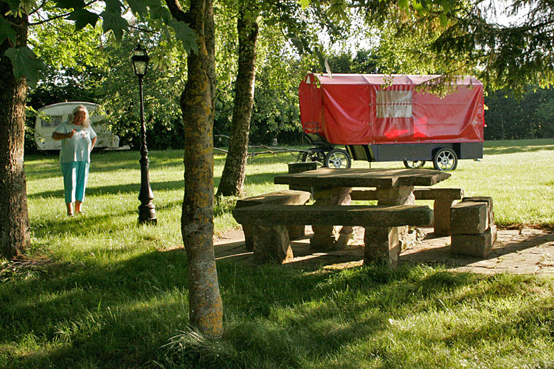 Vor Etappe 2 -  Kamping-Platz von Pierre Thevenot